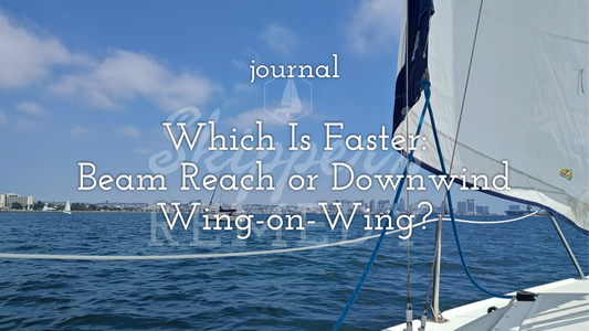 Which Is Faster: Beam Reach or Downwind Wing-on-Wing?