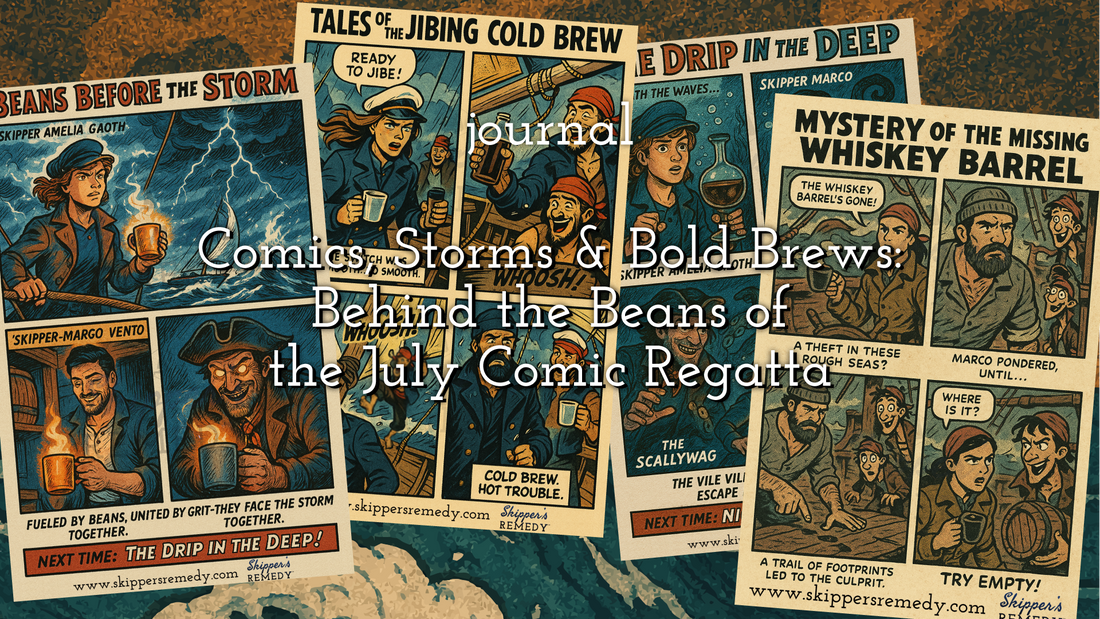 Comics, Storms & Bold Brews: Behind the Beans of the July Comic Regatta