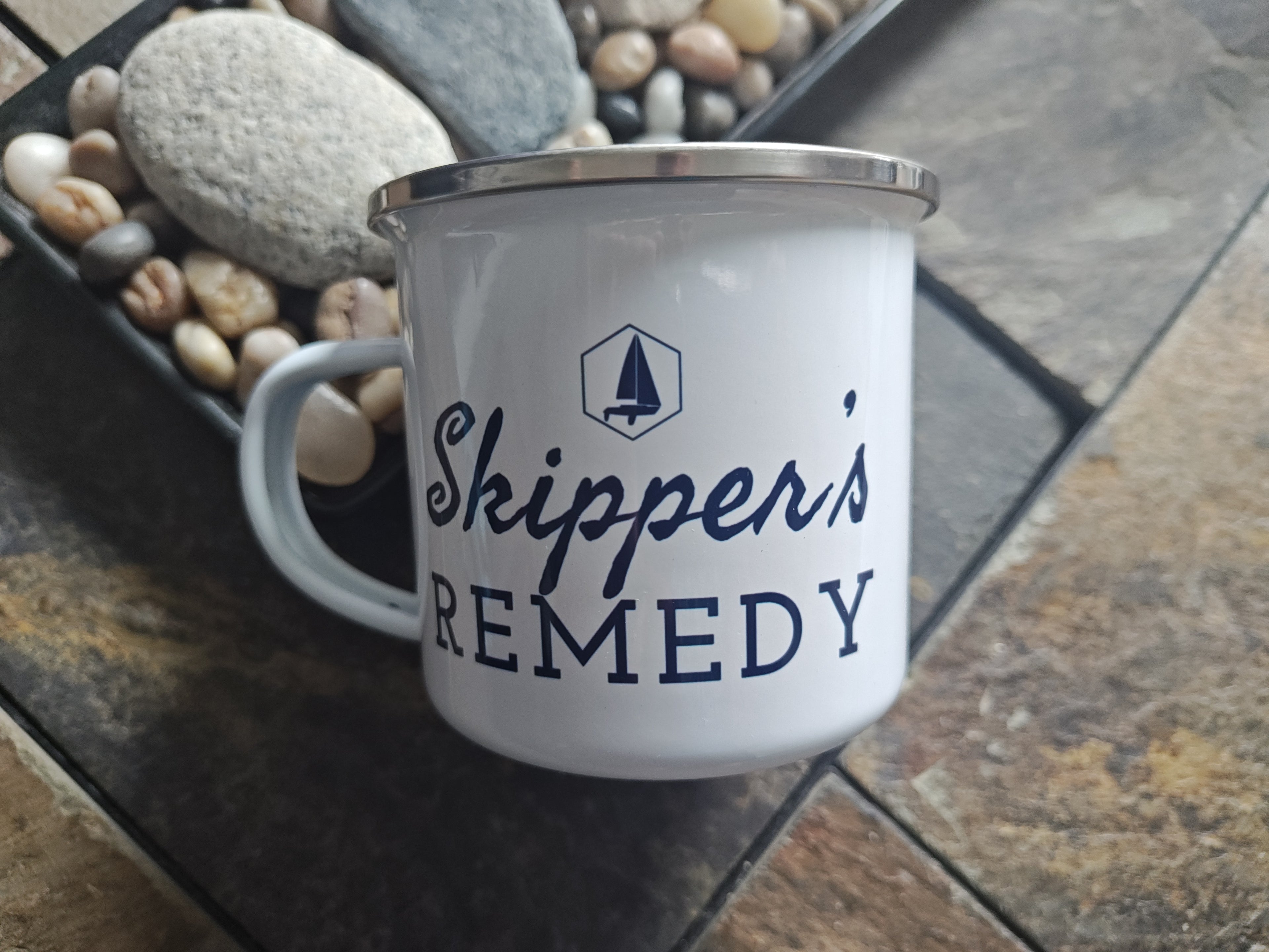 Enamel Mug (Skippers Remedy)