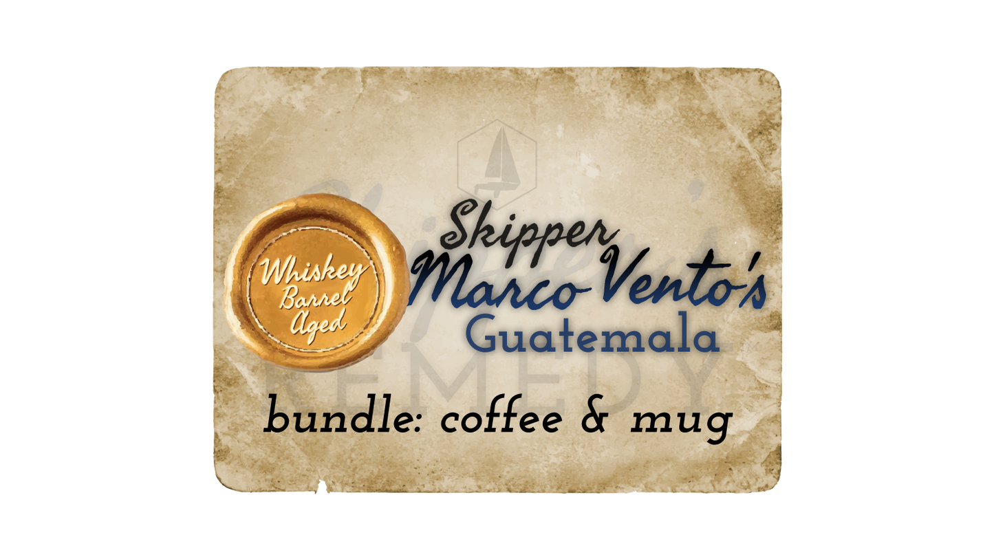 Skipper Marco Vento bundle: coffee & mug