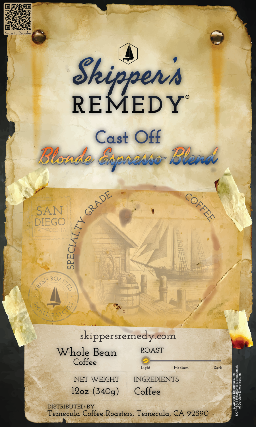 Cast Off Blonde Espresso Blend