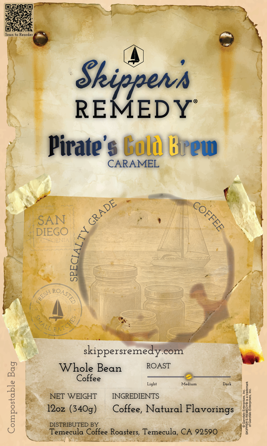 Pirates Gold Brew - Caramel