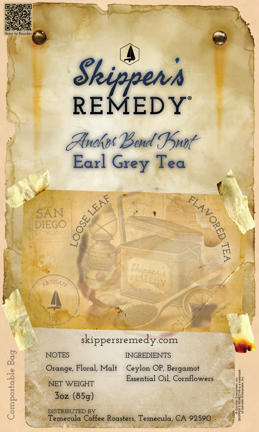 Anchor Bend Knot Earl Grey Tea