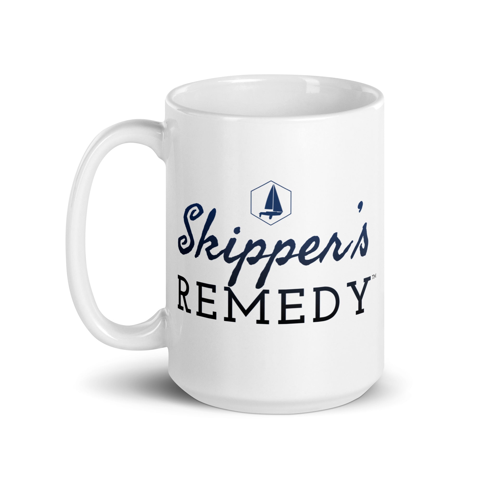 Skipper's Remedy - San Diego stamp, 15oz ceramic mug