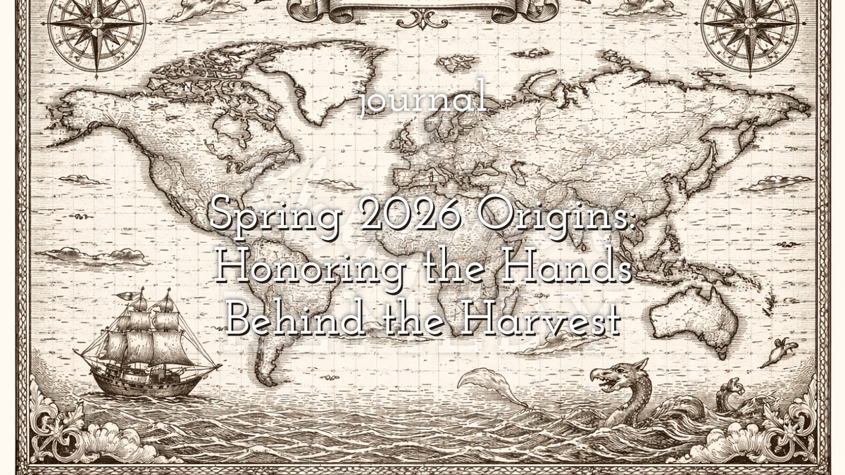 Spring 2026 Origins: Honoring the Hands Behind the Harvest