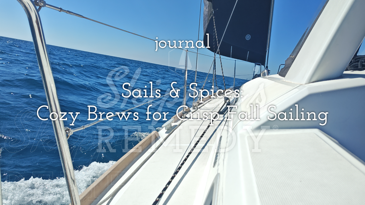 Sails & Spices: Cozy Brews for Crisp Fall Sailing ⚓☕🍂