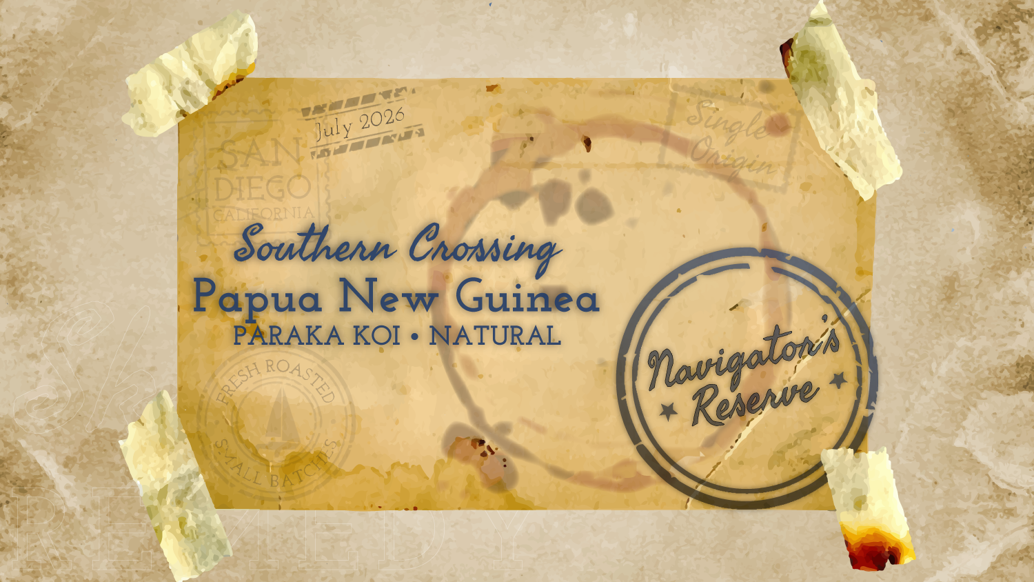 Navigator's Reserve limited-edition for July 2026: Southern Crossing - Papua New Guinea, Paraka Koi Natural