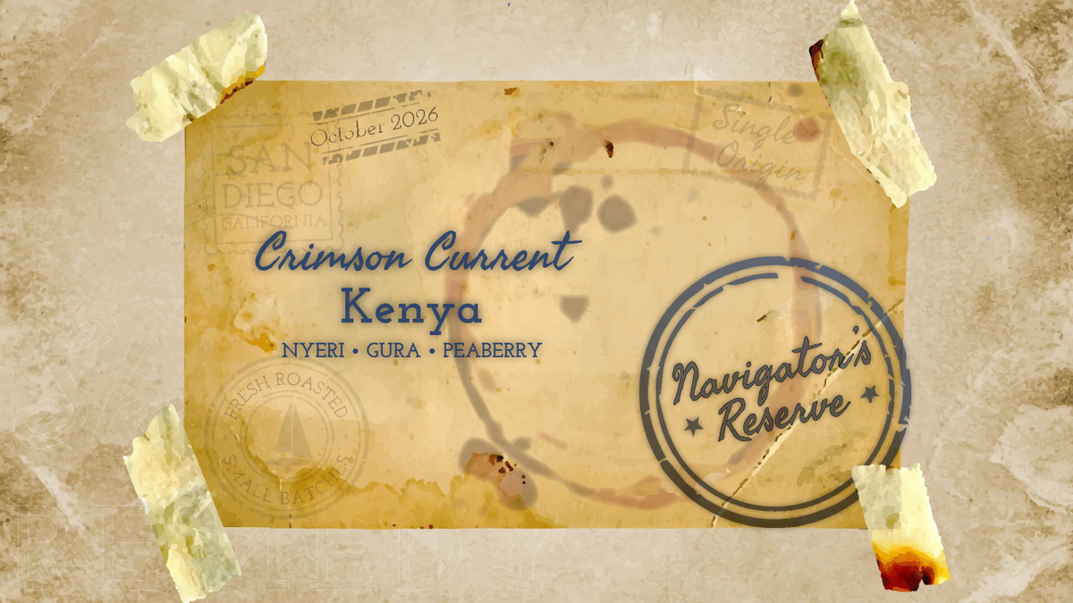 Crimson Current - Kenya Nyeri Gura Peaberry [Navigator's Reserve: October 2026]