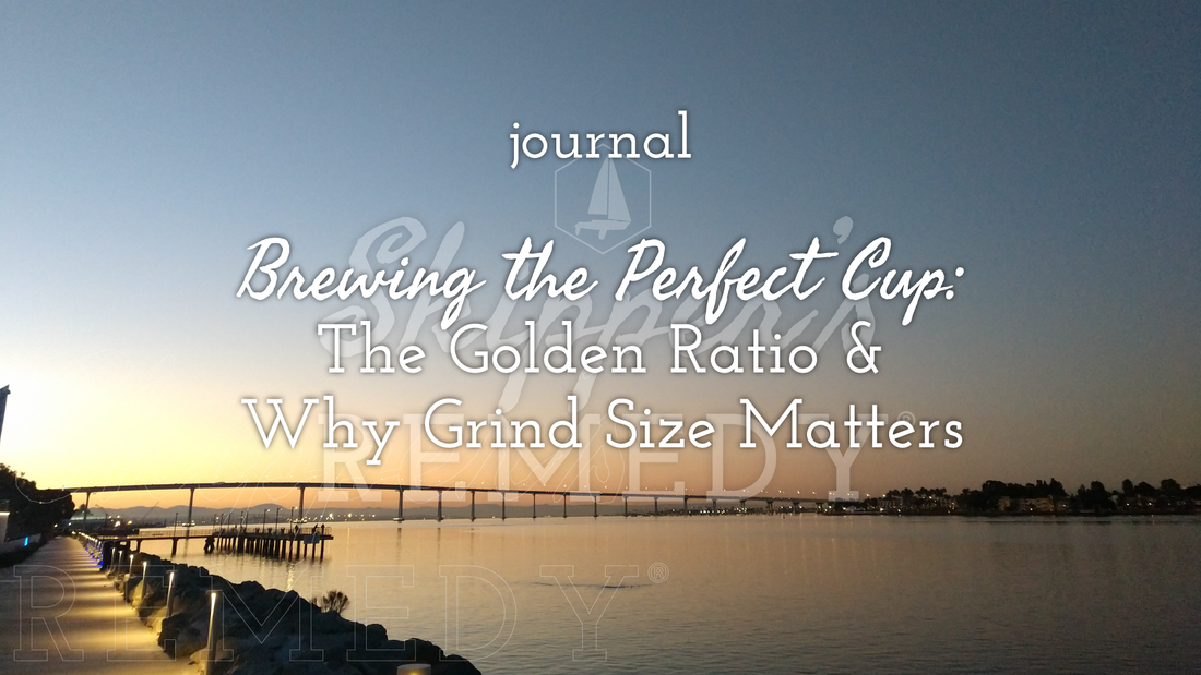Brewing the Perfect Cup: The Golden Ratio & Why Grind Size Matters