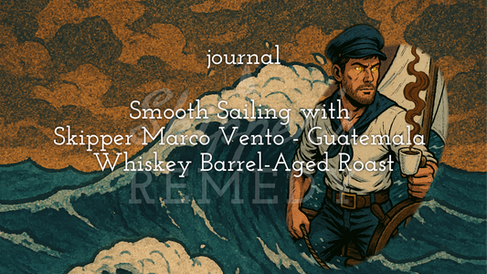 Smooth Sailing with Skipper Marco Vento – Guatemala Whiskey Barrel-Aged Roast