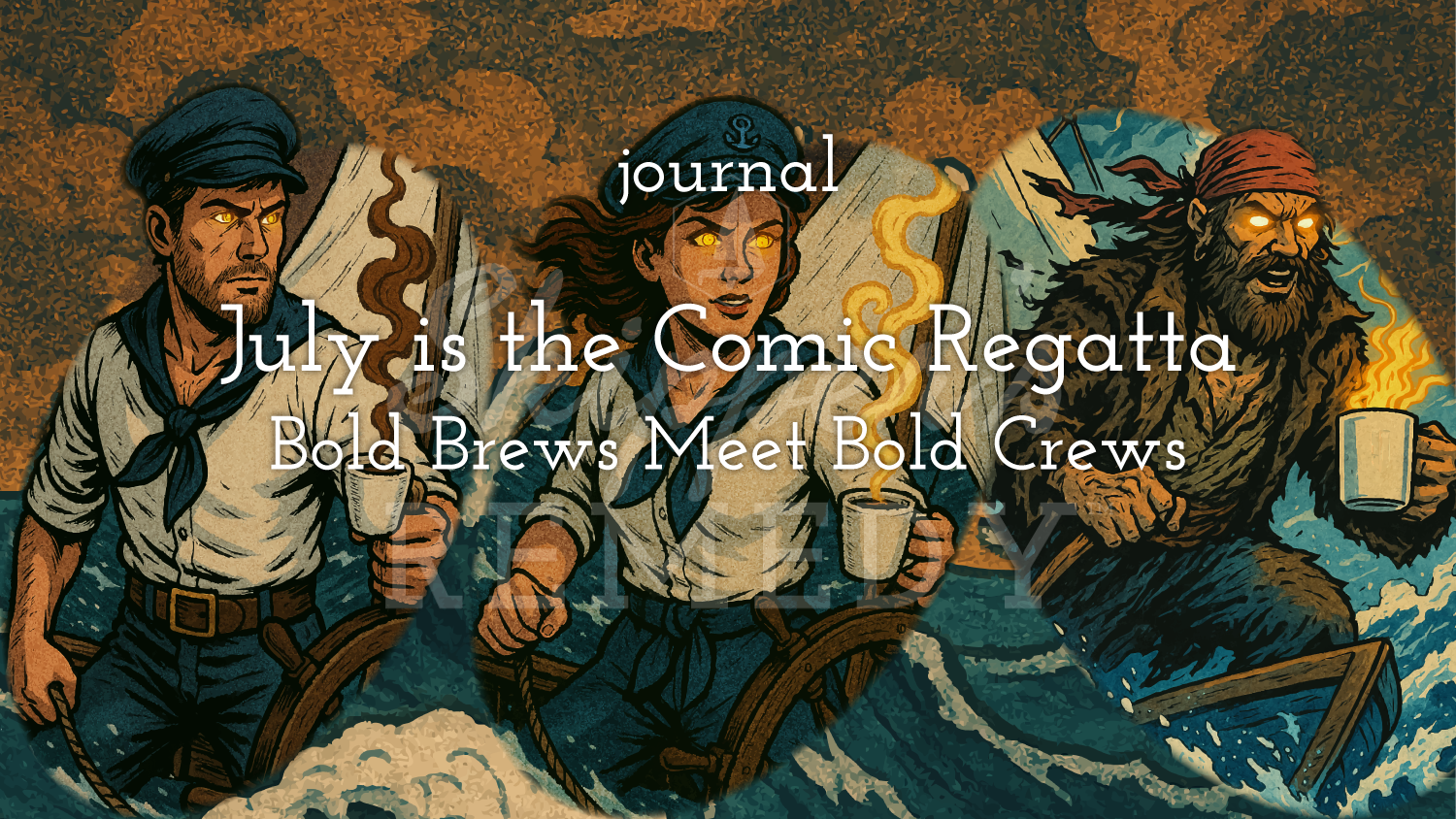 July Is the Comic Regatta – Bold Brews Meet Bold Crews