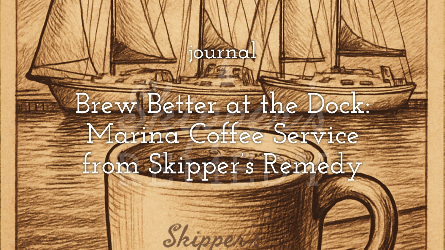Brew Better at the Dock: Marina Coffee Service from Skipper’s Remedy