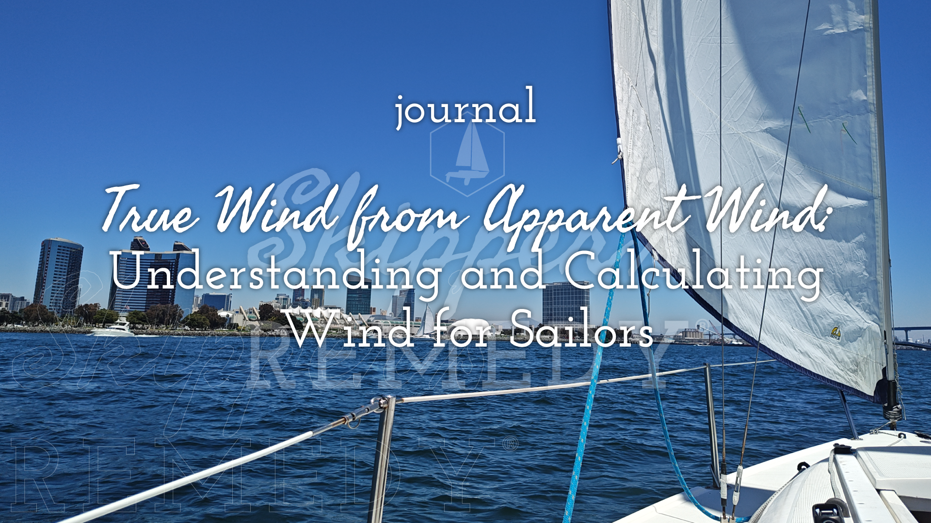 True Wind from Apparent Wind: Understanding and Calculating Wind for Sailors