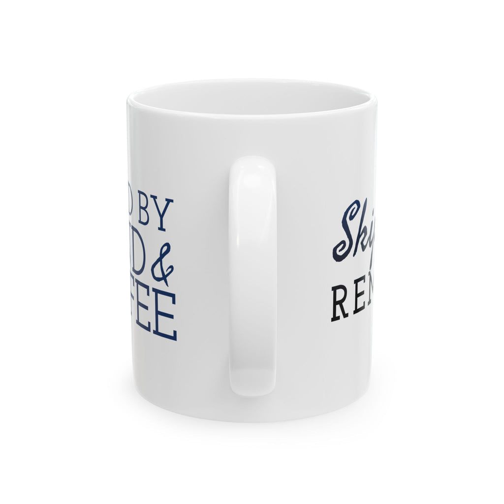 Fueled by Wind & Coffee 11oz/15oz Ceramic Coffee Mug