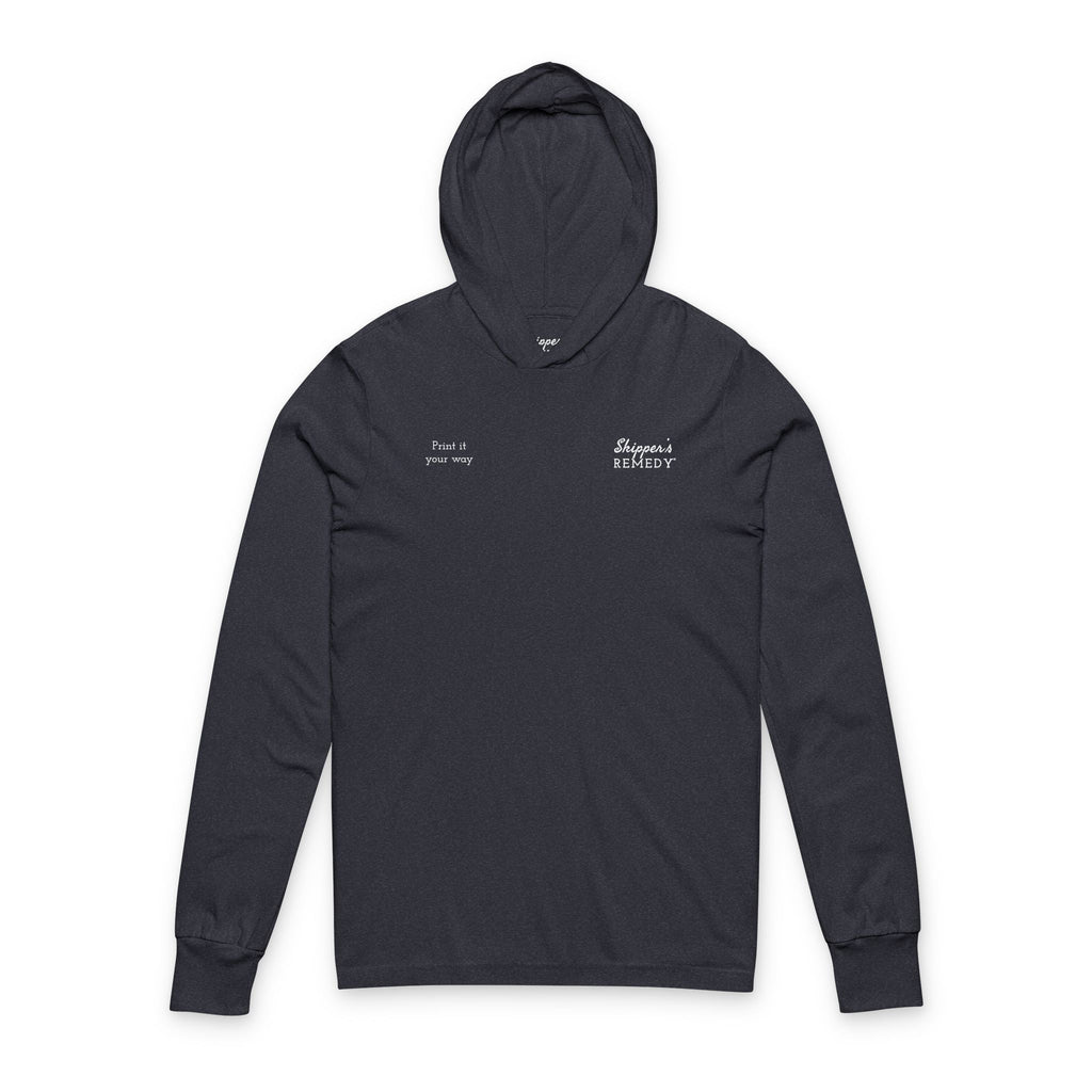 Sailing Crew Deckhand Hooded Long Sleeve Tee - Personalizable