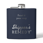 Stainless Steel Flask, 6oz - Engraving, Personalizable