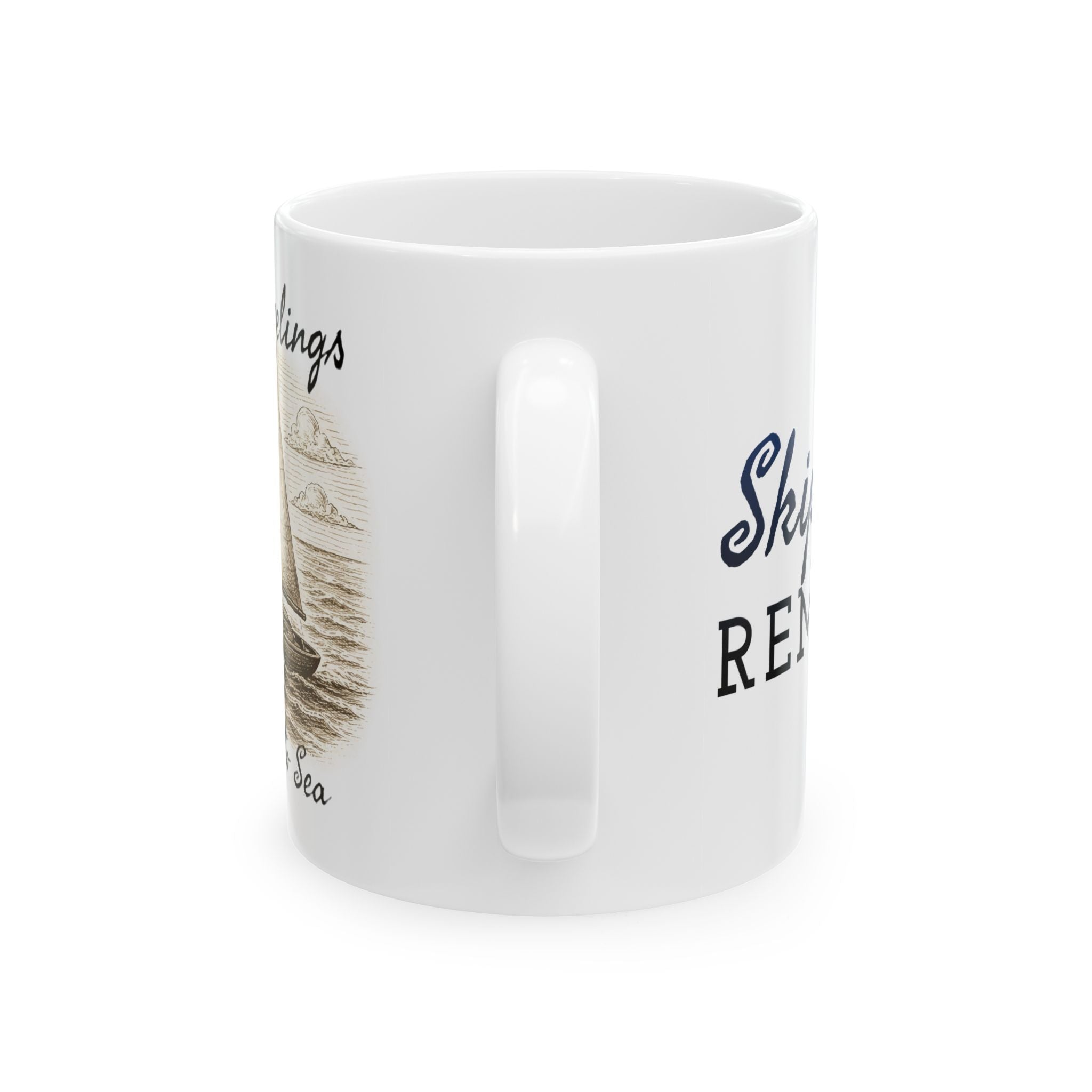 Good Feelings from A to Sea - 11oz/15oz Ceramic Coffee Mug