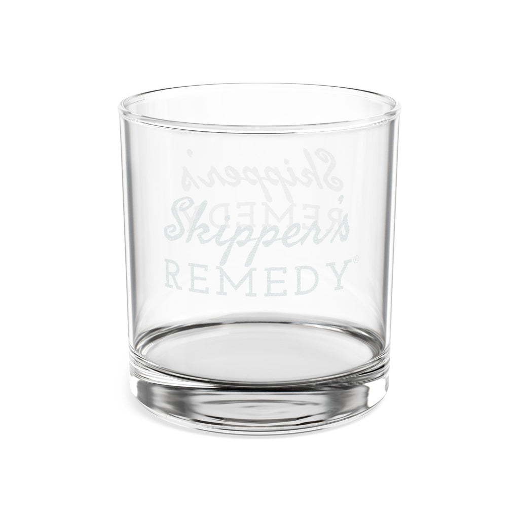 Engraved Rocks Glass