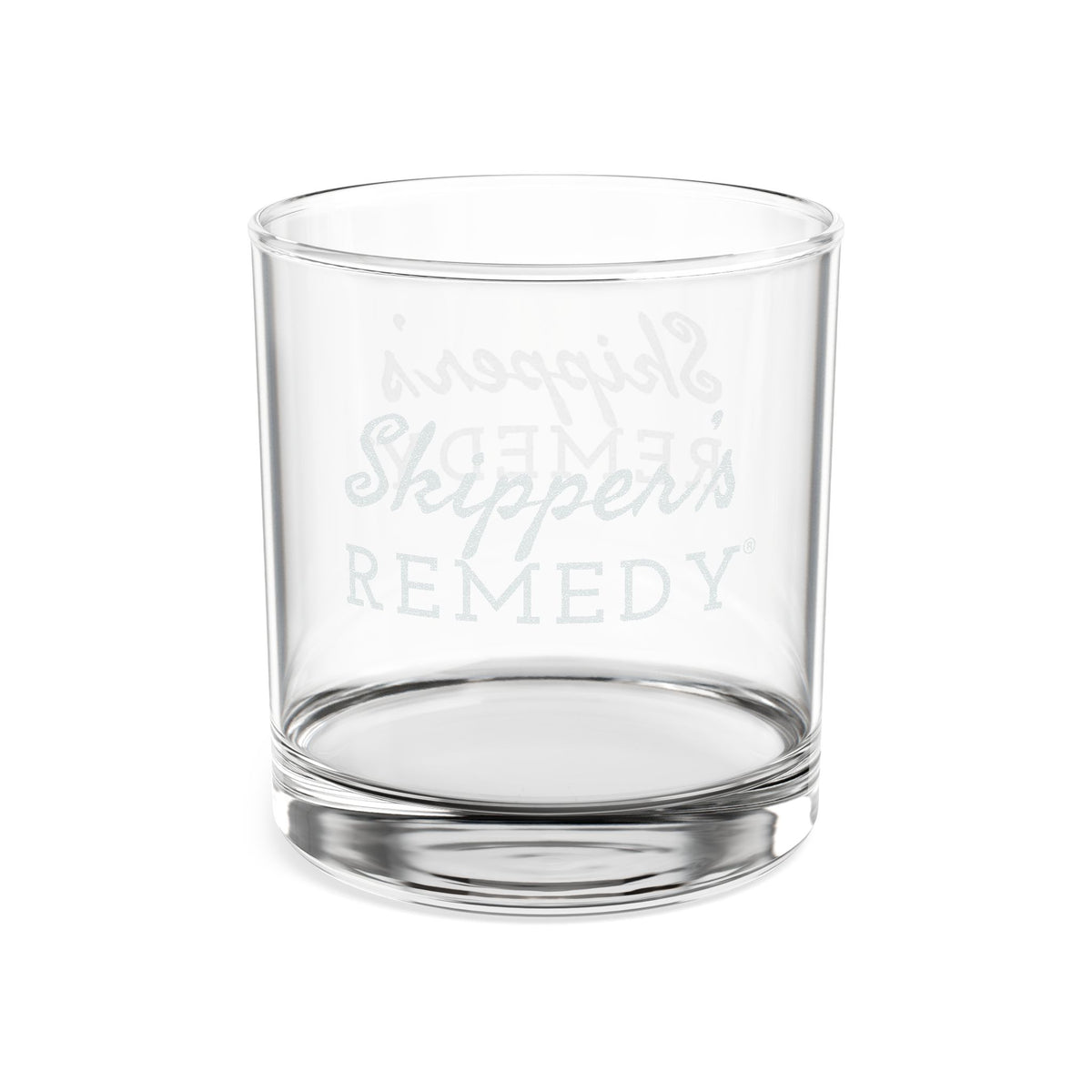 Engraved Rocks Glass