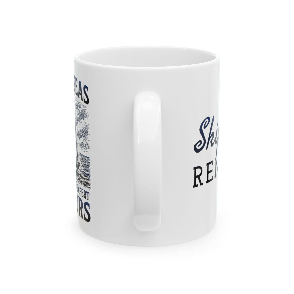 Calm Seas Don't Make Expert Sailors - 11oz/15oz Ceramic Coffee Mug