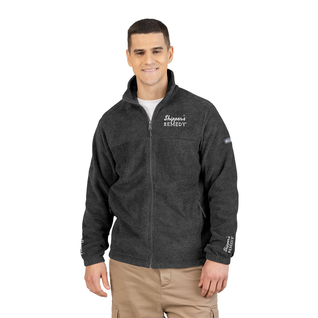 Columbia Fleece Jacket – Embroidered Outdoor Adventure Design