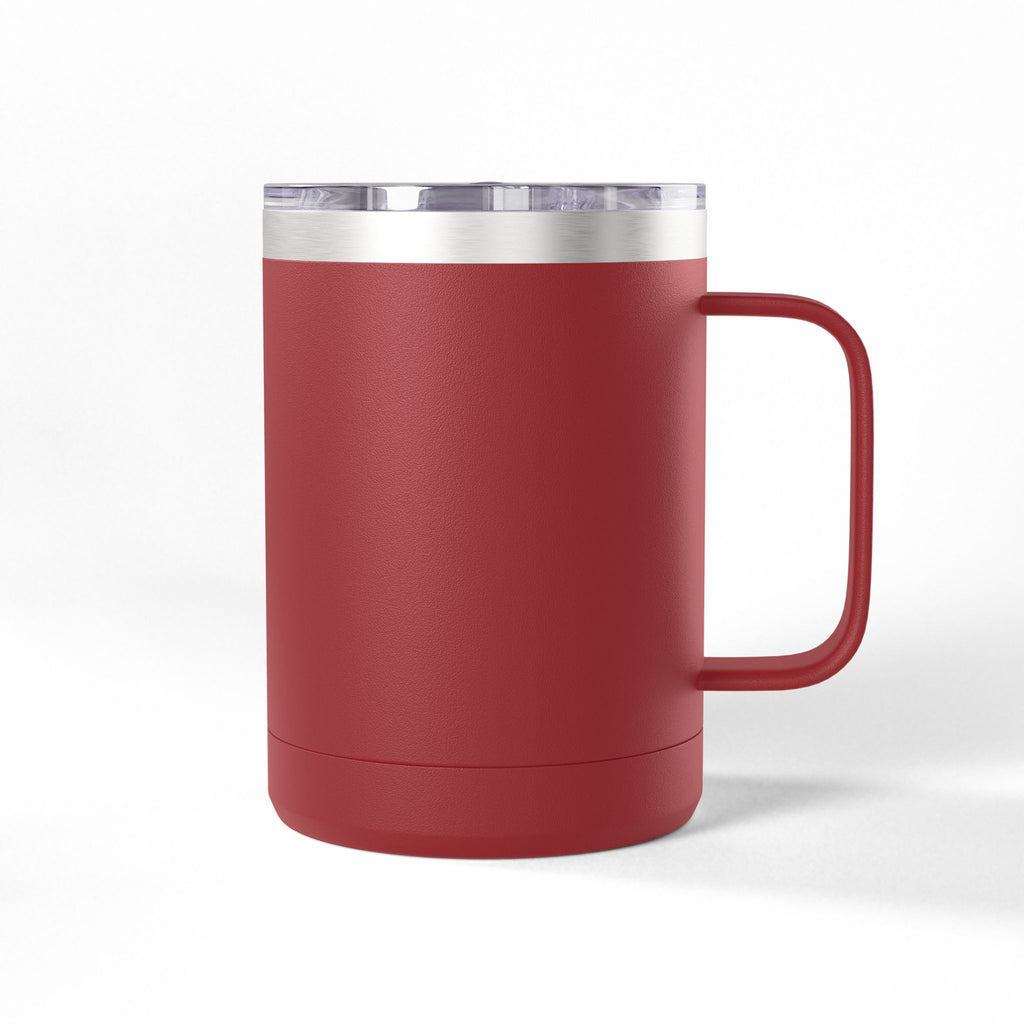 Engraved 15oz Coral Travel Mug Tumbler - Personalizable