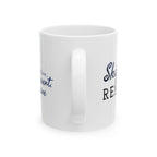 I go with the flow... Wind, Current, and Caffeine - 11oz/15oz Ceramic Coffee Mug