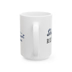 I go with the flow... Wind, Current, and Caffeine - 11oz/15oz Ceramic Coffee Mug
