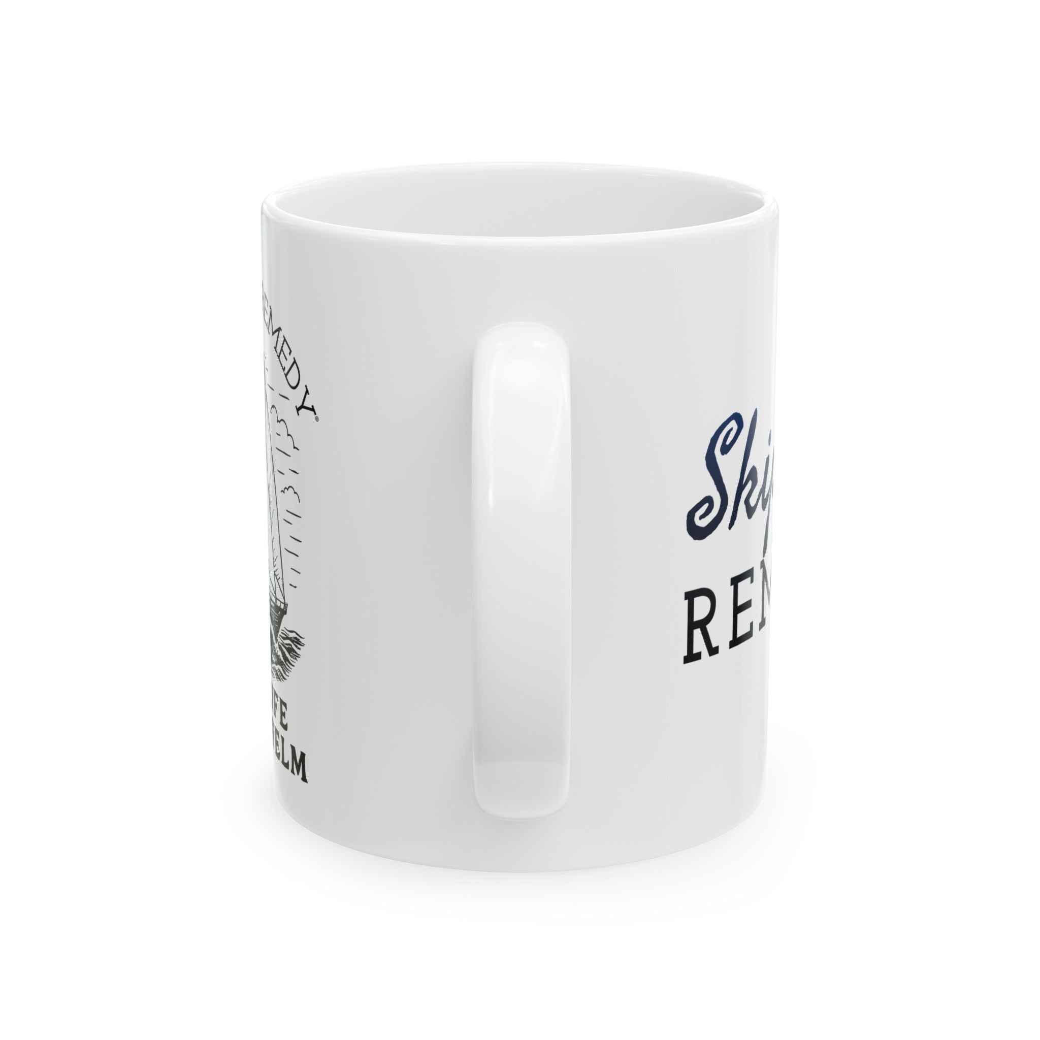 Take Life By the Helm - 11oz/15oz Ceramic Coffee Mug