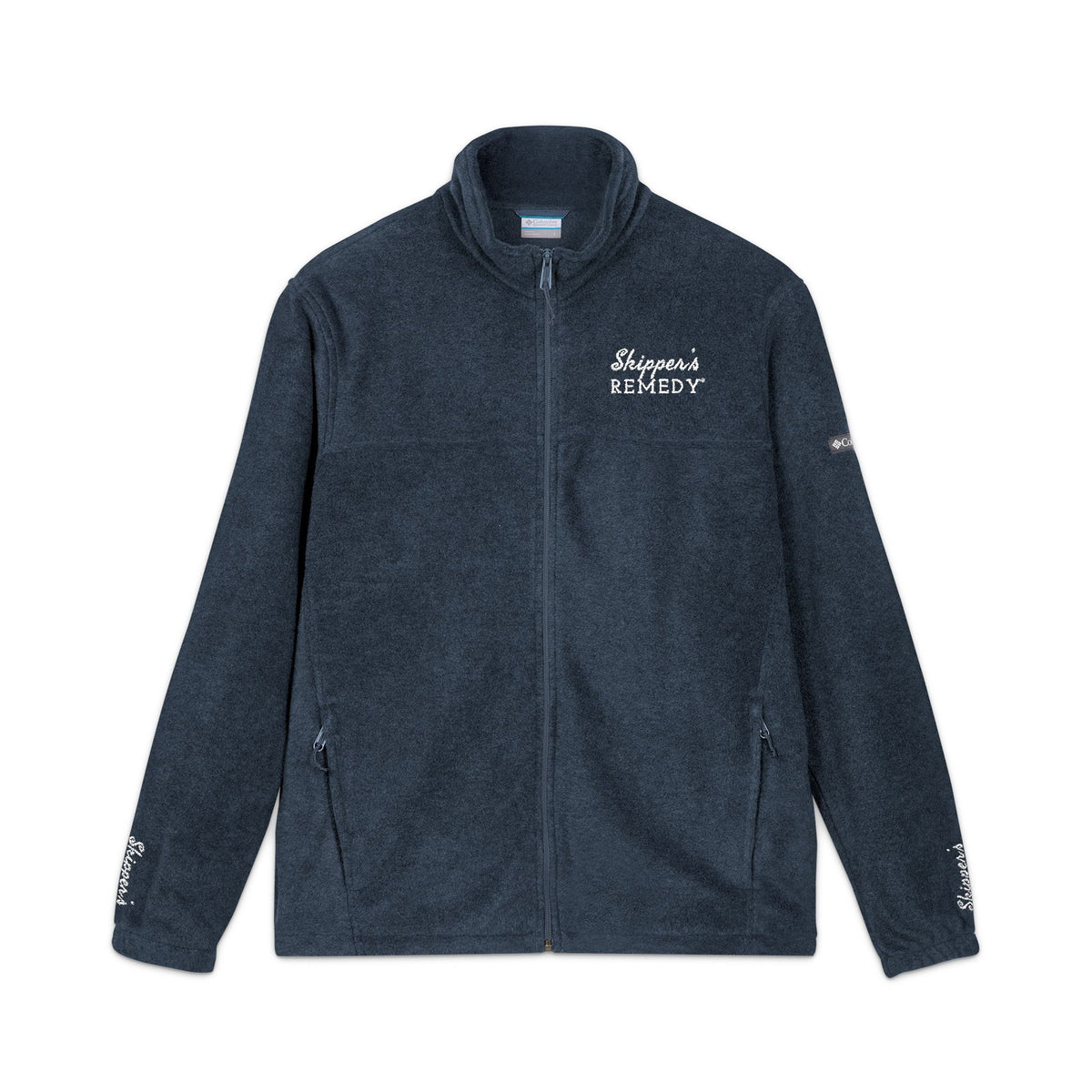Columbia Fleece Jacket – Embroidered Outdoor Adventure Design