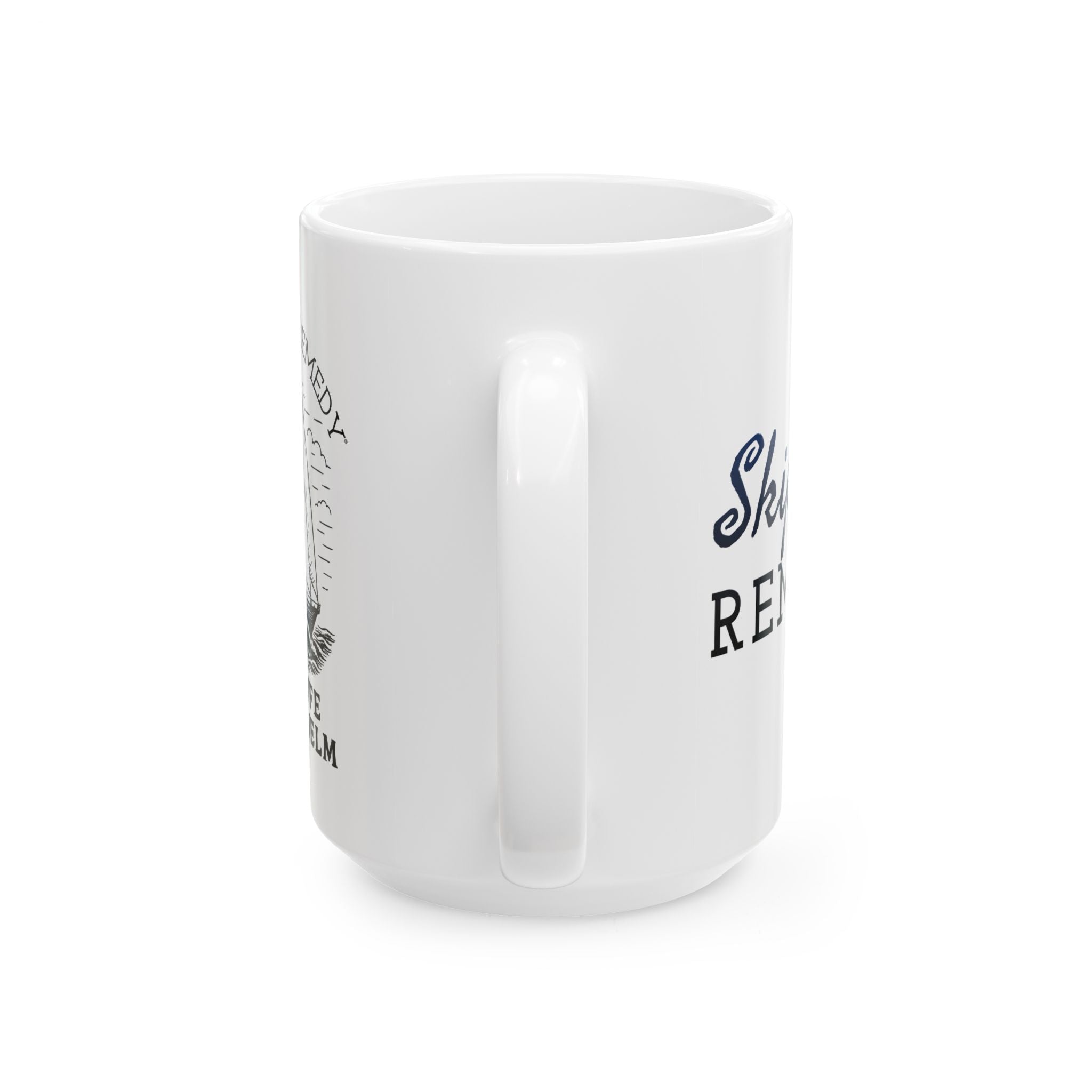 Take Life By the Helm - 11oz/15oz Ceramic Coffee Mug