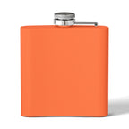 Stainless Steel Flask, 6oz - Engraving, Personalizable