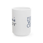 Fueled by Wind & Coffee 11oz/15oz Ceramic Coffee Mug