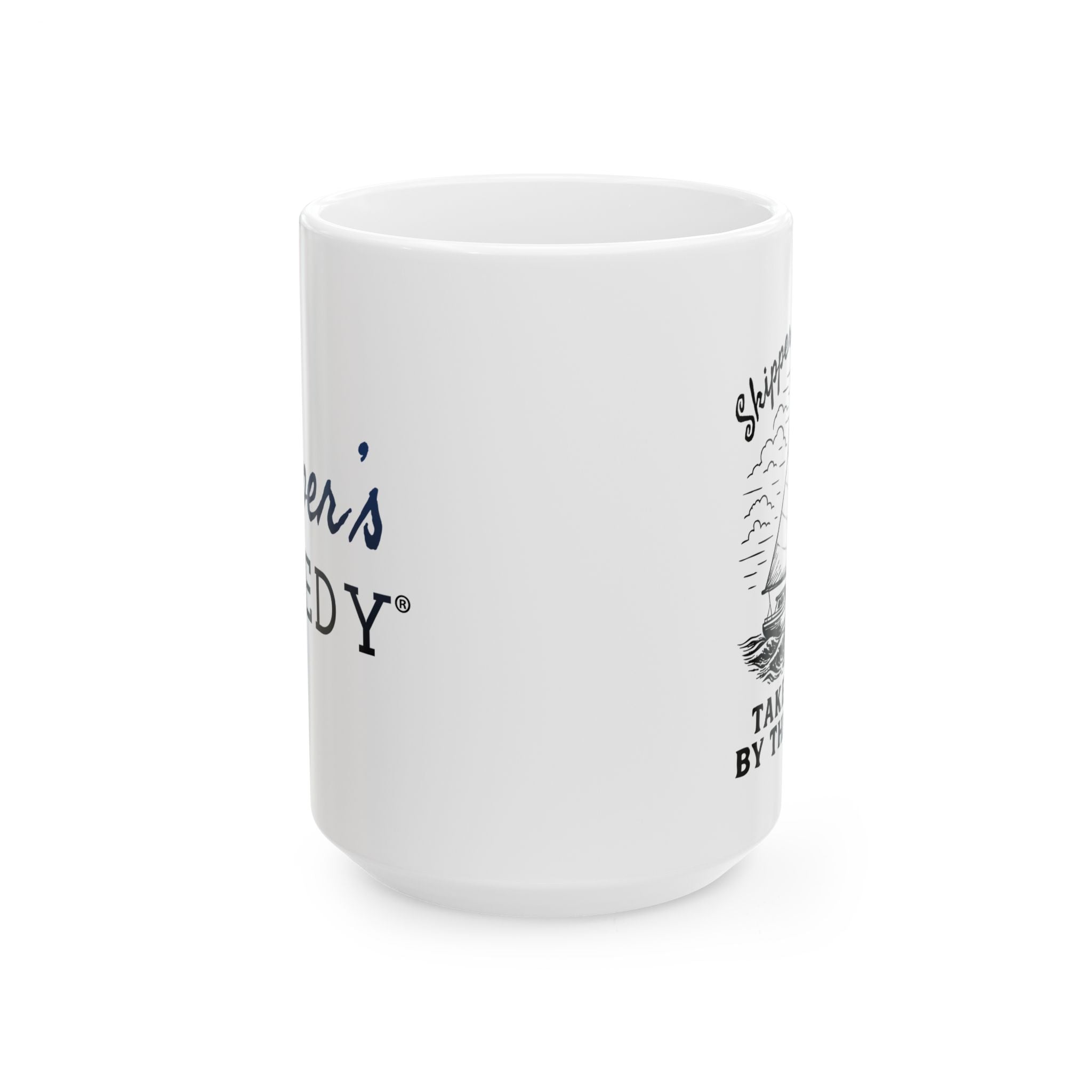 Take Life By the Helm - 11oz/15oz Ceramic Coffee Mug