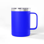 Engraved 15oz Coral Travel Mug Tumbler - Personalizable