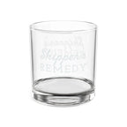 Engraved Rocks Glass