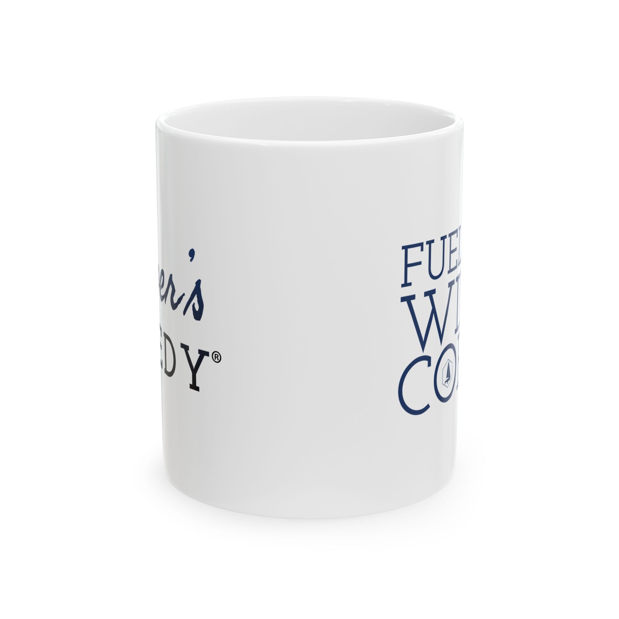 Fueled by Wind & Coffee 11oz/15oz Ceramic Coffee Mug