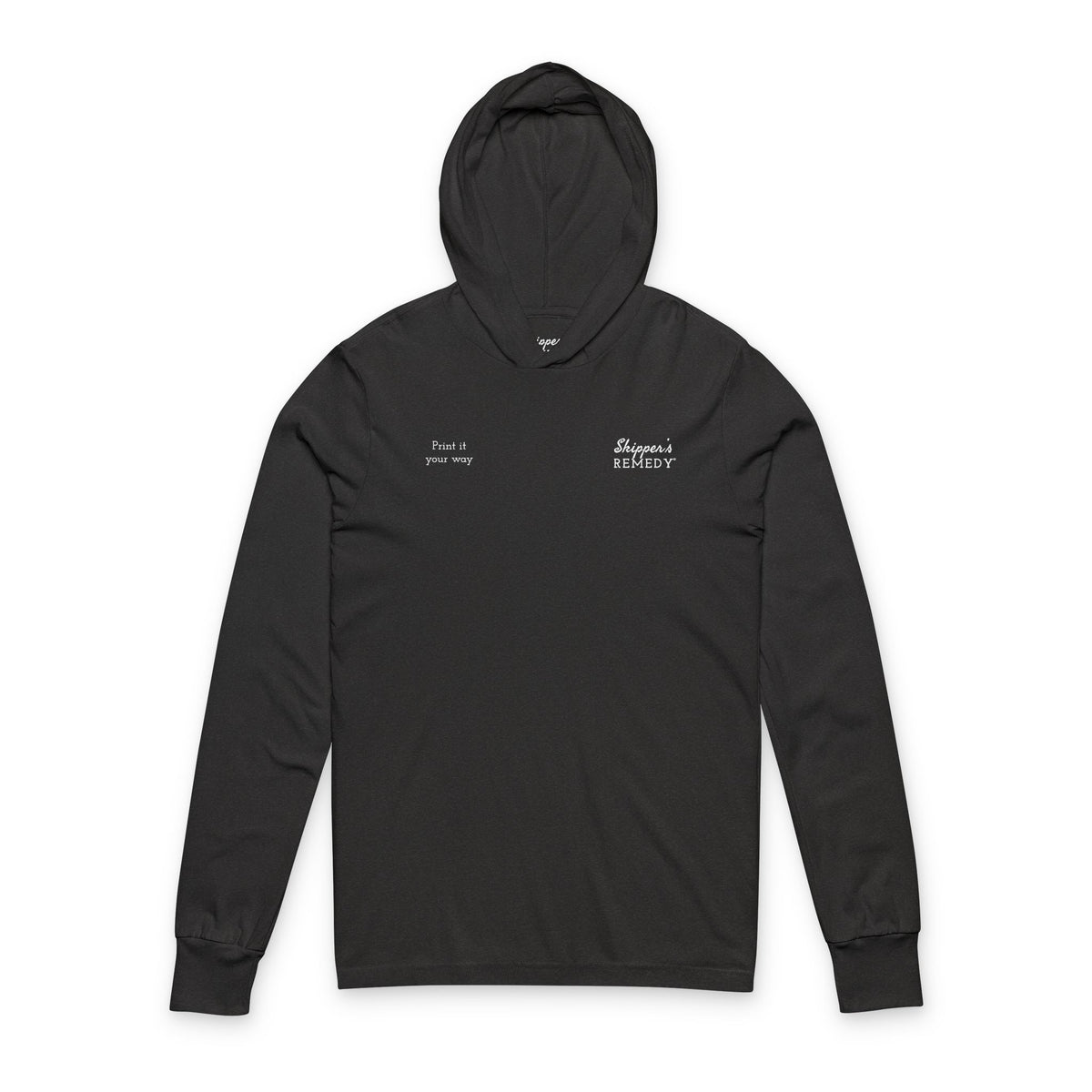 Sailing Crew Deckhand Hooded Long Sleeve Tee - Personalizable