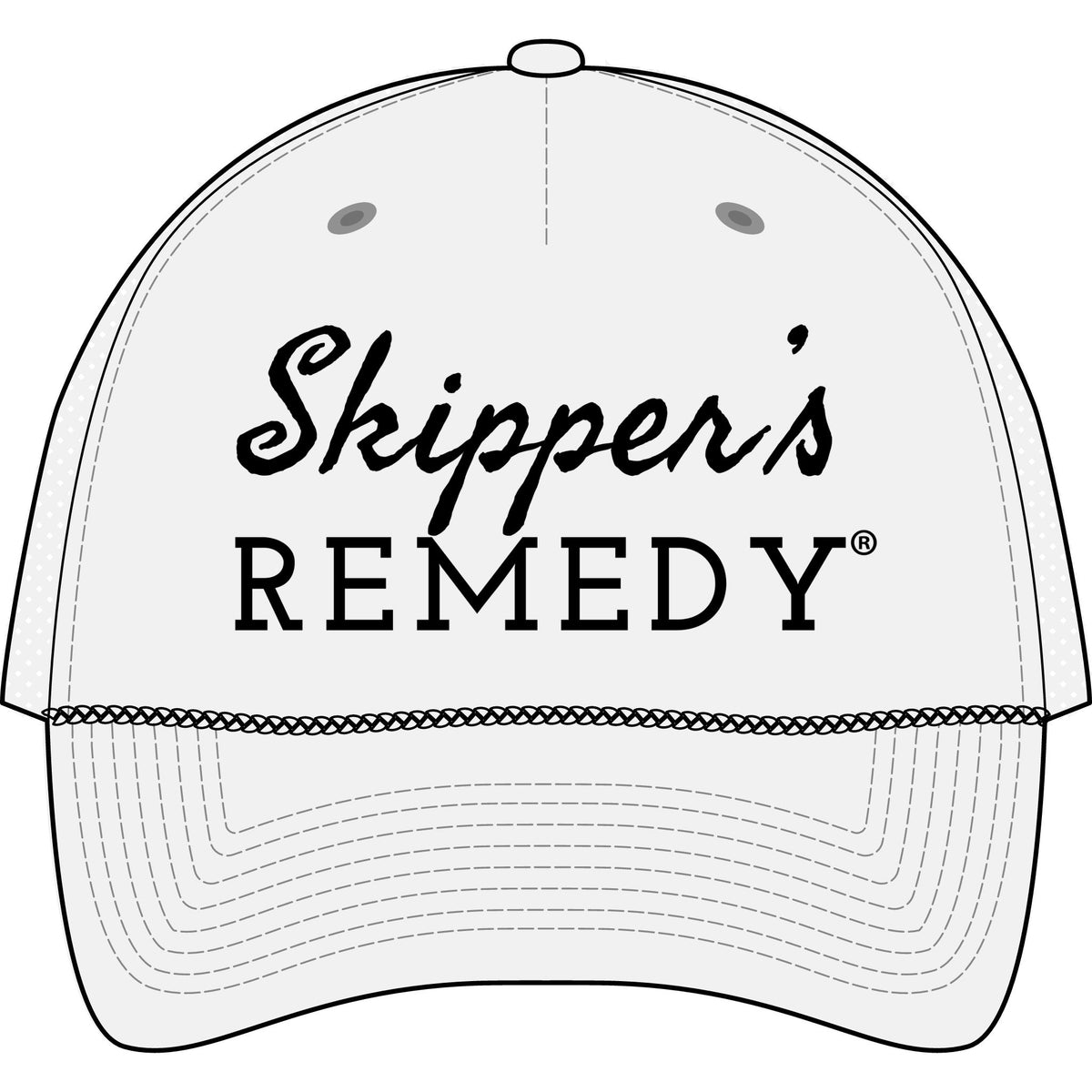 Five-Panel Trucker Rope Cap