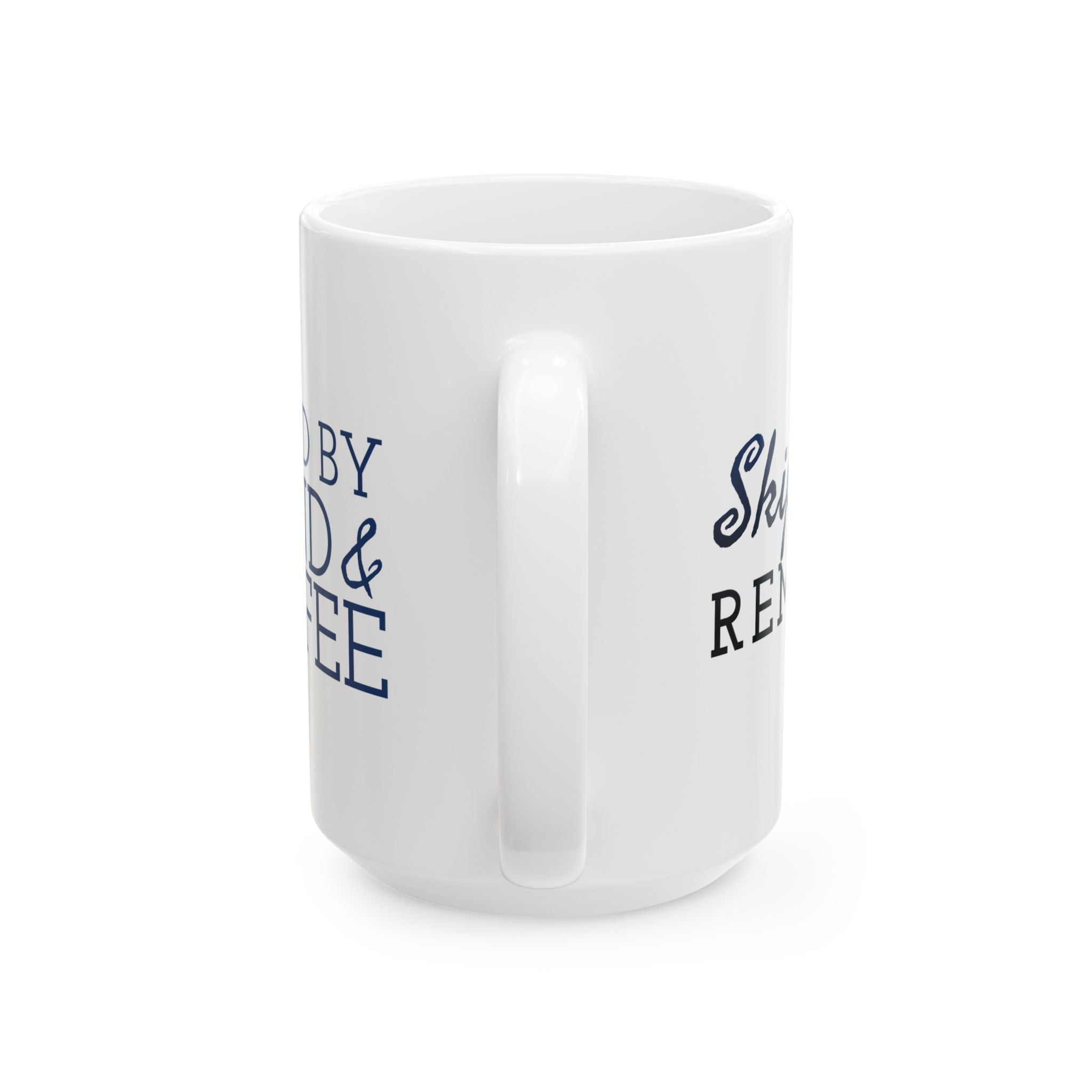 Fueled by Wind & Coffee 11oz/15oz Ceramic Coffee Mug