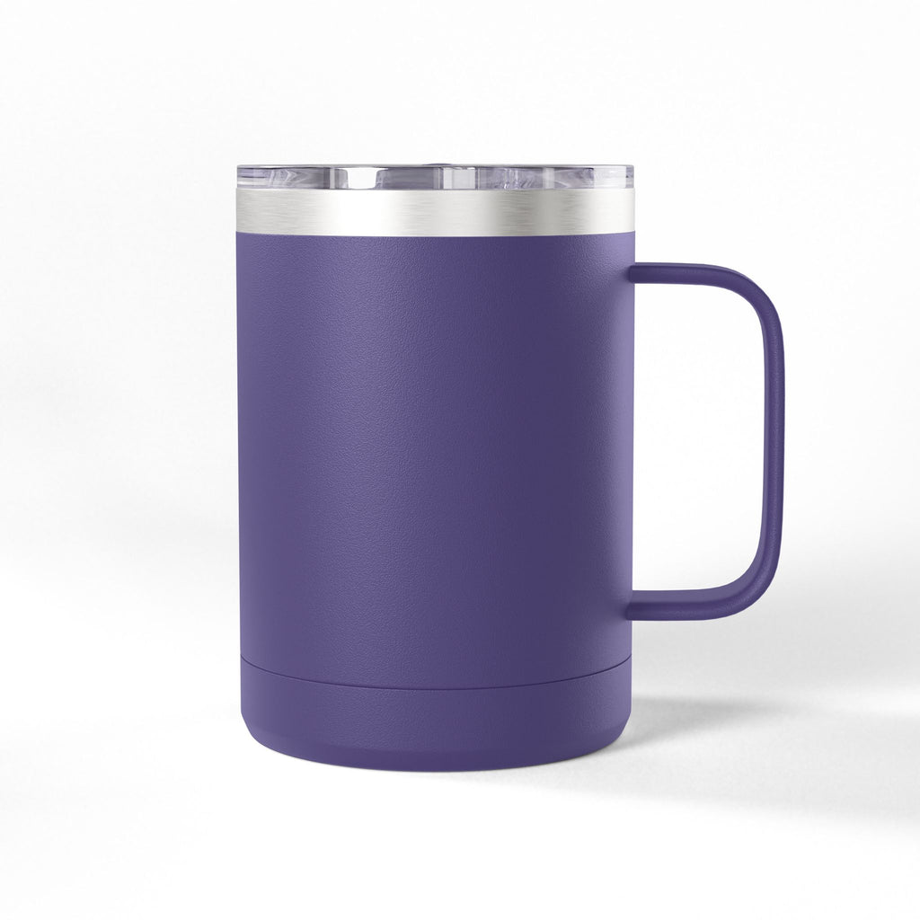 Engraved 15oz Coral Travel Mug Tumbler - Personalizable