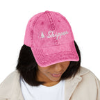 “Skipper” Embroidered Vintage Cap