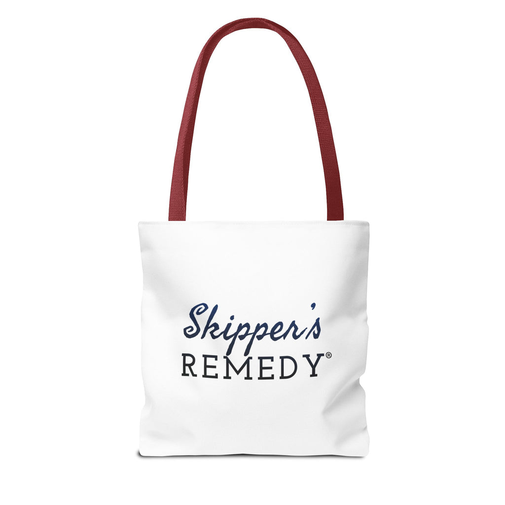 Beach Sailboat Tote Bag - Personalizable