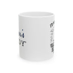 I'd Much Rather Be On the Water - 11oz/15oz Ceramic Coffee Mug