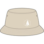 Sailboat Emblem - Nylon Bucket Hat