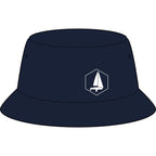Sailboat Emblem - Nylon Bucket Hat