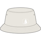 Sailboat Emblem - Nylon Bucket Hat