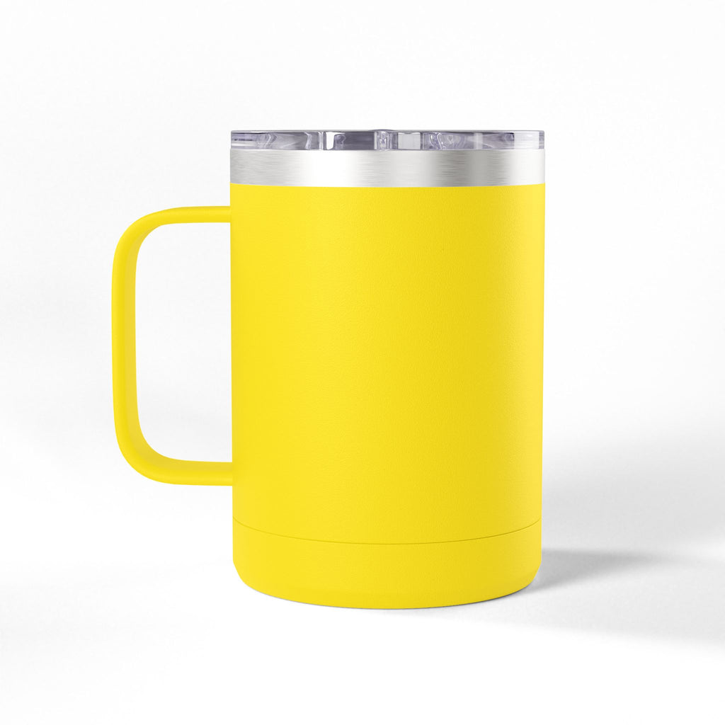 Engraved 15oz Coral Travel Mug Tumbler - Personalizable
