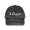 “Skipper” Embroidered Vintage Cap