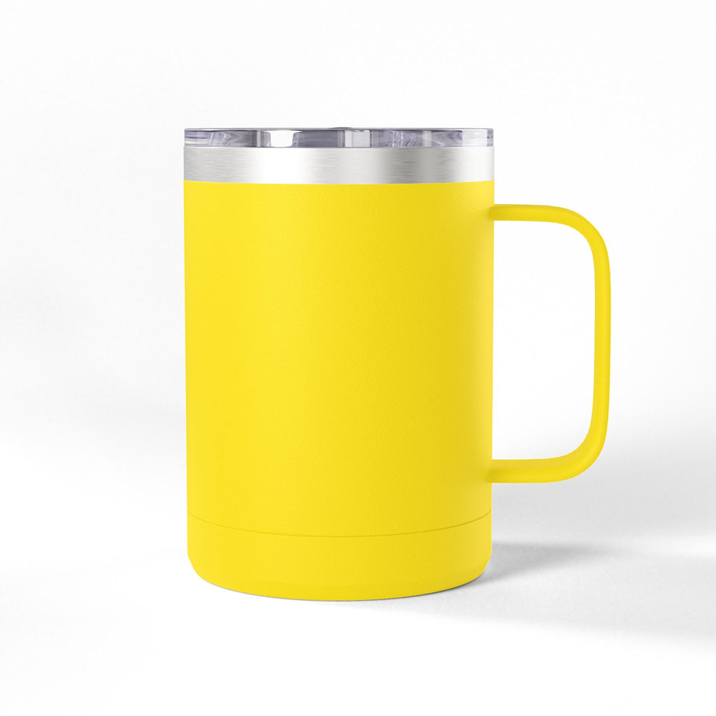 Engraved 15oz Coral Travel Mug Tumbler - Personalizable